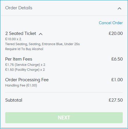 ticketmaster processing fee cost order booking generate revenue fees simply finish start only these cover