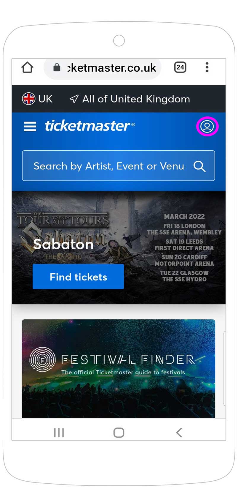 What Is A Mobile Ticket Ticketmaster Help